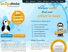 Tablet Screenshot of designdhaka.com